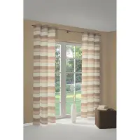 Wirth Vorhang "Menorca" Gr. 1, beige (creme), B:135cm H:145cm, Baumwolle, Polyester, Gardinen, Vorhang