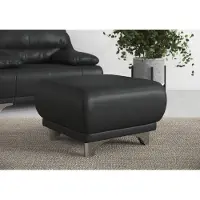 Cotta Hocker "Maranello", schwarz, B:66cm H:43cm T:66cm, 64% Polyurethan, 25% Polyester, 11% Baumwolle, Hocker, Hocker