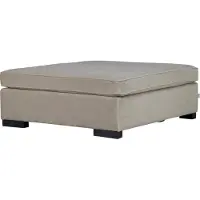 Home affaire Polsterhocker "Skara XXL", beige (dunkelbeige), B:120cm H:48cm T:130cm, 100% Polyester, Hocker, Polsterhocker, Passend zur Serie »Skara XXL«.