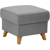 Otto Home Stauraumhocker "Westerland", grau, B:58cm H:48cm T:58cm, 100% Polyester, Hocker, Stauraumhocker, in vielen Bezugsarten und Farben, auch in Luxus-Microfaser imprägniert