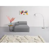Otto Home Recamiere "Koa, Sofamodul, passend zur Serie KOA", grau, B:114cm H:73cm T:159cm, 62% Polypropylen, 32% Polyester, Sofas, Recamiere, in Webstoff, weicher Lounge-Sitzkomfort