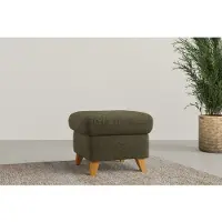 Home affaire Polsterhocker "Trelleborg", grün (olive), B:58cm H:48cm T:58cm, 100% Polyester, Hocker, Polsterhocker, passend zur Serie "Trelleborg", incl. Stauraum