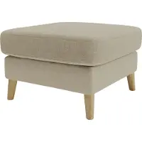 Home affaire Polsterhocker "MARSEILLE", braun (cappuccino), B:70cm H:47cm T:70cm, 85% Polypropylene, 15% Polyester, Hocker, Polsterhocker, Massivholzbeine Eiche, Landhausstil, Wellenunterfederung