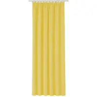 Wirth Vorhang "Trondheim B" Gr. 10, gelb, B:172cm H:225cm, Chenille, Polyacryl, Gardinen, Vorhang, nach Maß