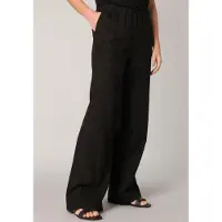 Base Level Leinenhose "Yul" Sommerhose mit elastischem Bund