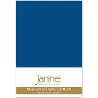 Janine Spannbettlaken "MAKO-FEINJERSEY 5007", aus 100% Baumwolle, für Matratzen bis 26 cm Höhe