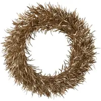 LeGer By Lena Gercke Dekokranz "Marica, Weihnachtsdeko", gold (goldfarben), H:7cm Ø:43cm, Kunststoff, , Dekokränze, Dekokranz, Kranz in goldfarbener Optik, Türkranz, Ø ca. 43 cm