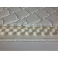 Set One By Musterring Topper "Florida", weiß, B:80cm L:200cm, Polyester, , Topper, Topper, aus Komfortschaum