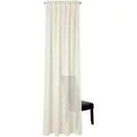 Neutex For You! Vorhang NEUTEX FOR YOU "Biella" Gr. 1, beige (champagner), B:142cm H:245cm, Jacquard, Polyester, Gardinen, Vorhang, HxB: 245x142, Schal mit verdeckten Schlaufen
