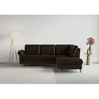 Sit&More Ecksofa SIT & MORE "Göteborg", braun (mocca), B:250cm H:90cm T:226cm, Sofas, Ecksofa, inkl. Sitztiefenverstellung, wahlweise mit Bettfunktion & Bettkasten