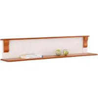 Otto Home Wandregal "Adele", weiß (weiß, kirsch), Regale, Wandregal, Breite 120 cm, aus massiver Kiefer, FSC