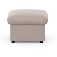 Domo Hocker "Pegnitz", grau (taupe), B:60cm H:39cm T:60cm, 92% Polyester, 8% Nylon, Hocker, Hocker