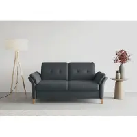 Sit&More 3-Sitzer SIT & MORE "Göteborg", grau, B:191cm H:90cm T:102cm, Sofas, 3-Sitzer, inklusive Sitztiefenverstellung und Federkern