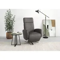 Sit&More TV-Sessel SIT & MORE "Grenoble, inkl. Kopfteilverstellung", grau (anthrazit), B:71cm H:110cm T:82cm, Sessel, TV-Sessel, wahlweise mit 2 Motoren, Akku & Aufstehhilfe