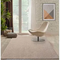 Merinos Hochflor-Teppich "Forest 340", beige, B:200cm H:25mm L:290cm, Polypropylen (PP), Teppiche, Hochflor-Teppich, Shaggy, uni meliert, sehr dicht und weich, Wohnzimmer