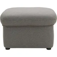 Domo Hocker "Faenza", grau (hellgrau), B:60cm H:41cm T:60cm, 100% Polyester, Hocker, Hocker, Hocker, in großer Farbvielfalt