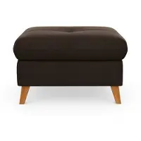 Sit&More Stauraumhocker SIT & MORE "Göteborg", braun (mocca), B:76cm H:47cm T:63cm, Hocker, Stauraumhocker, mit Federkern