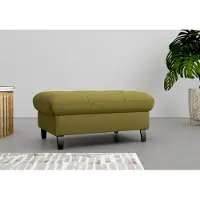 Sit&More Stauraumhocker SIT & MORE "Maggiore", grün (olive), B:102cm H:48cm T:67cm, 98% Polyester, 2% Polyamid, Hocker, Stauraumhocker, mit Stauraum