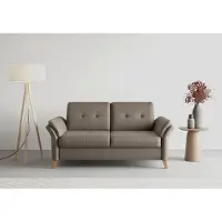 Sit&More 3-Sitzer SIT & MORE "Göteborg", braun (savannah), B:191cm H:90cm T:102cm, Sofas, 3-Sitzer, inklusive Sitztiefenverstellung und Federkern