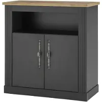 Otto Home Kommode "WESTMINSTER", grau (dunkelgrau, wotan eiche), B:92cm H:95cm T:45cm, Sideboards, Kommode, im romantischen Landhausstil