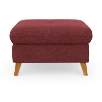 Sit&More Stauraumhocker SIT & MORE "Göteborg", lila (chianti), B:76cm H:47cm T:63cm, Hocker, Stauraumhocker, mit Federkern