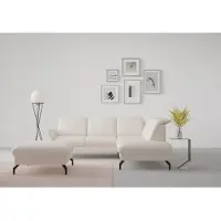 Sit&More Ecksofa SIT & MORE "Fashion L-Form", beige (creme), B:250cm H:84cm T:207cm, Sofas, Ecksofa, wahlweise mit Kopfteilverstellung und Vorziehsitz, motorisch