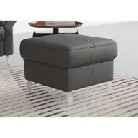 Sit&More Hocker SIT & MORE "Arngast", braun (mocca), B:58cm H:48cm T:58cm, Luxus-Microfaser ALTARA NUBUCK (100% Polyester);Struktur (100% Polyester);Flachgewebe (90% Polyester; 10% Polyamid), Hocker, Hocker