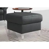 Sit&More Hocker SIT & MORE "Arngast", schwarz, B:58cm H:48cm T:58cm, Luxus-Microfaser ALTARA NUBUCK (100% Polyester);Struktur (100% Polyester);Flachgewebe (90% Polyester; 10% Polyamid), Hocker, Hocker
