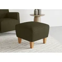 Sit&More Polsterhocker SIT & MORE "Bosse", grün (khaki), B:56cm H:46cm, Hocker, Polsterhocker
