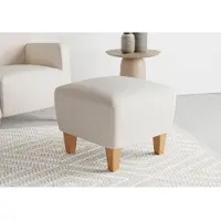 Sit&More Polsterhocker SIT & MORE "Bosse", beige (creme), B:56cm H:46cm, Hocker, Polsterhocker