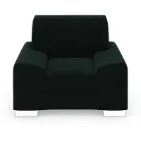 Domo Sessel "Anzio", grün, B:114cm H:85cm T:93cm, Sessel, Sessel, wahlweise mit Federkern