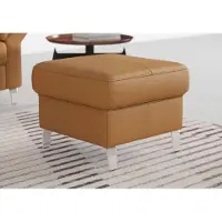 Sit&More Hocker SIT & MORE "Arngast", gelb (curry), B:58cm H:48cm T:58cm, Luxus-Microfaser ALTARA NUBUCK (100% Polyester);Struktur (100% Polyester);Flachgewebe (90% Polyester; 10% Polyamid), Hocker, Hocker
