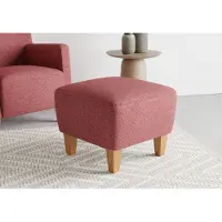 Sit&More Polsterhocker SIT & MORE "Bosse", lila (chianti), B:56cm H:46cm, Hocker, Polsterhocker