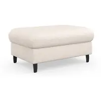 Sit&More Hocker SIT & MORE "Marano", beige (creme), B:102cm H:43cm T:67cm, 100% Polyester, Hocker, Hocker, mit Stauraum