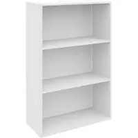 Borchardt Möbel Aktenregal BORCHARDT MÖBEL "Tom", weiß (weiß, matt), B:76cm H:116cm T:35cm, Holzwerkstoff, Regale, Aktenregal, Bücherregal für alle Räume geeignet