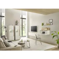 Inosign Büromöbel-Set "CiTY/GiRON", weiß, B:380cm H:170cm T:40cm, Arbeitsmöbel-Sets, Büromöbel-Set, Home Office, mit Wandsekretär