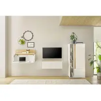 Home affaire Büromöbel-Set "CiTY/GiRON", weiß, B:300cm H:158cm T:40cm, Arbeitsmöbel-Sets, Büromöbel-Set, Home Office