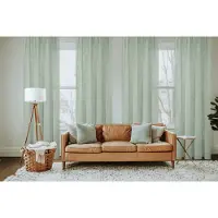 Home Basics Vorhang "SOFTY", (1 St.), Kombibandschal SOFTY Uni