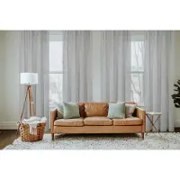HOMEbasics Vorhang HOME BASICS "SOFTY 2er Pack" Gr. 1, grau, B:140cm H:160cm, Polyester, Gardinen, Vorhang, 2er Pack Kombibandschal SOFTY Uni