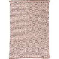 Carpetfine Teppich "Frida 200", orange, B:200cm H:7mm L:290cm, Polyester, Teppiche, Teppich, Wendeteppich, 100% recyceltem Material (PET), Flachgewebe, Sisal Optik
