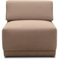 Domo Sofaelement "800007", braun (coffee), B:78cm H:77cm T:100cm, 95% Polyester, 5%Polyamid, Polsterelemente, Sofaelement, Rückenkissen aufstellbar, unendlich erweiterbar