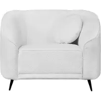 Home affaire Sessel "Ashly", beige (creme), B:100cm H:81cm T:80cm, 93% Polyester, 6% Acryl, 1% Baumwolle, Sessel, Sessel, in 3 Bezugsvarianten, Bouclé, Samtoptik und Struktur weich.