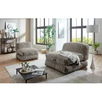 Home affaire XXL-Sessel "Pia", grau, B:106cm H:84cm T:125cm, Sessel, XXL-Sessel, Loungesessel in Megacord, 2 Größen, Schlaffunktion und Pouf-Funktion