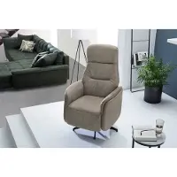 Jockenhöfer Gruppe TV-Sessel JOCKENHÖFER GRUPPE "Doro, B: 73 cm, Sitzhöhe: 50 cm", grau (grau, beige), B:73cm H:116cm T:75cm, Sessel, TV-Sessel, elektr. Relaxfunktion, 2 Motoren, separate Steuerung Fuß- & Rückenteil