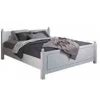 Otto Home Massivholzbett "Mila, hohe Belastbarkeit Jugendbett, FSC zertifiziertes Massivholz", weiß, B:180cm H:86cm L:212cm, Betten, Massivholzbett, aus massiver Kiefer, inklusive Lattenrost