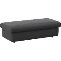 FLEXLUX Pouf "Lovane", grau (dervit grau), B:131cm H:44cm T:61cm, Poufs, Pouf, Weich & anschmiegsam