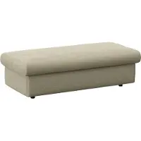 FLEXLUX Pouf "Lovane", beige (sandy beige), B:131cm H:44cm T:61cm, Poufs, Pouf, Weich & anschmiegsam
