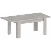 Inosign Esstisch "JESI", silber (silber beton matt, silber beton matt, silber beton matt), B:140cm H:75cm T:90cm, Tische, Esstisch