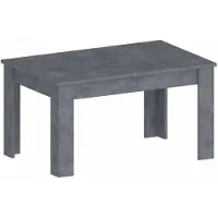 Home affaire Esstisch "JESI", grau (zement, zement, zement), B:140cm H:75cm T:90cm, Tische, Esstisch