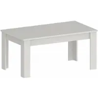 Inosign Esstisch "JESI", weiß (weiß, eiche weiß gekalkt, weiß, eiche weiß gekalkt, weiß, eiche weiß gekalkt), B:160cm H:75cm T:90cm, Tische, Esstisch